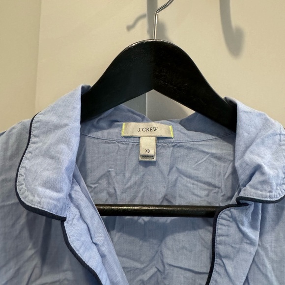 JCrew chambray sleep shirt - Picture 3 of 3